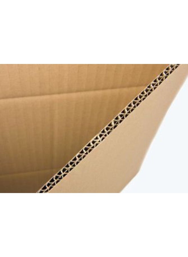 صناديق كرتون قوية للنقل والتغليف R H – عبوة 10 قطع – مقاس 45 × 45 × 45 سم – كرتون مزدوج 5 طبقات – قدرة تحميل 32 كجم - Image 5